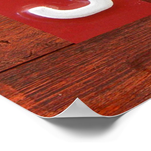 JACK Licence Plaque Lettres Nom Affiche (Coin)