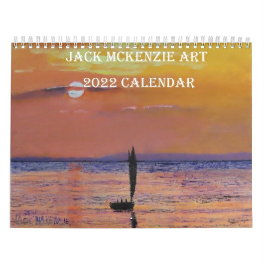 Jack Mckenzie Art 2022 Calendar Kalender (Hoes)