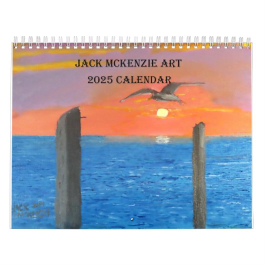 Jack Mckenzie Art Kalender 2025 (Hoes)