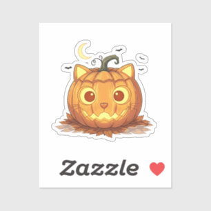 Jack-O’-Fold – Schotse Vouw Kat Gezicht Jack-o’-La Sticker