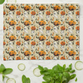 Jack-o-Ghost Geel Theedoek (Gevouwen)