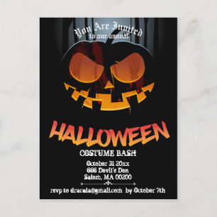 Jack O' Halloween-feest nodigt uit tot Briefkaart