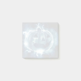 Jack-o-lantaarn in de regen post-it® notes
