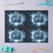 Jack-o-lantaarn in de regen tissuepapier (Craft)