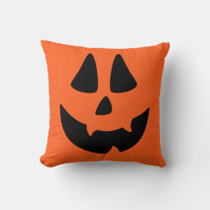 Jack O lantaarn pompoen gezicht Sierkussen