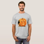  Jack O lantaarn & Uil T-shirt (Voorkant volledig)