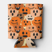 Jack-o-Lantaarns Blikjeskoeler (Voorkant)