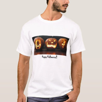 Jack-o-lantaarns, Happy Halloween! T-shirt