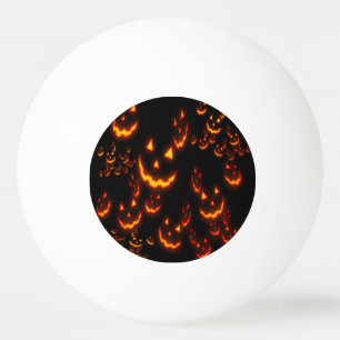 Jack O' Lantaarns stromende vlakken Pingpongballen