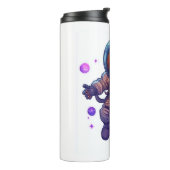 Jack-o'-Lantern Astronaut Thermosbeker (Gedraaid links)