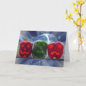 Jack O Lantern Bell Peppers Kaart (Gele Bloem)