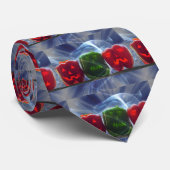 Jack O Lantern Bell Peppers Stropdas (Opgerold)