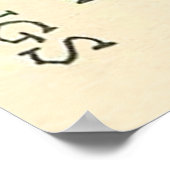 Jack O' Lantern Black Cat Bat Full Moon Poster (Hoek)