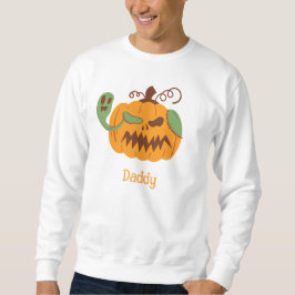 Jack-o'-Lantern & Botten Spooky Halloween Dad Trui