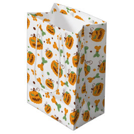 Jack-o-Lantern & Botten Spooky Halloween Medium Cadeauzakje