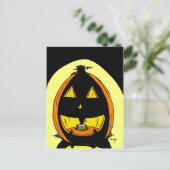 Jack o' Lantern Briefkaart (Staand voorkant)