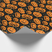 Jack-O-Lantern Cadeaupapier (Hoek)