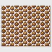 Jack O' Lantern Cadeaupapier (Vlak)