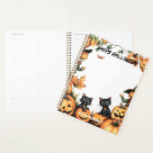 Jack-o'-lantern, Chats noirs et Écarce (Devant avec enveloppe)