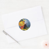 Jack o' Lantern Child Ronde Sticker (Envelop)