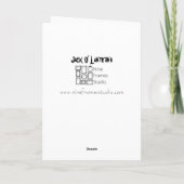 Jack O' Lantern Collectie #1 Kaart (Achterkant)