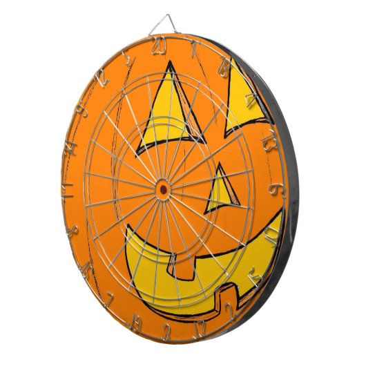 Jack o' Lantern Dartboard Dartbord (Voorkant Rechts)