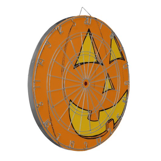 Jack o' Lantern Dartboard Dartbord (Voorkant Links)