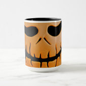 "Jack-o'-Lantern Delight: Halloween Pumpkin Mug" Mok (Midden)