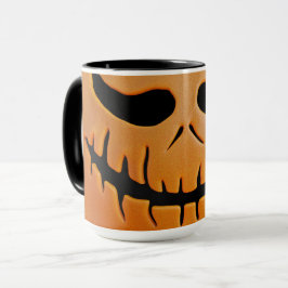 "Jack-o'-Lantern Delight: Halloween Pumpkin Mug" Mok