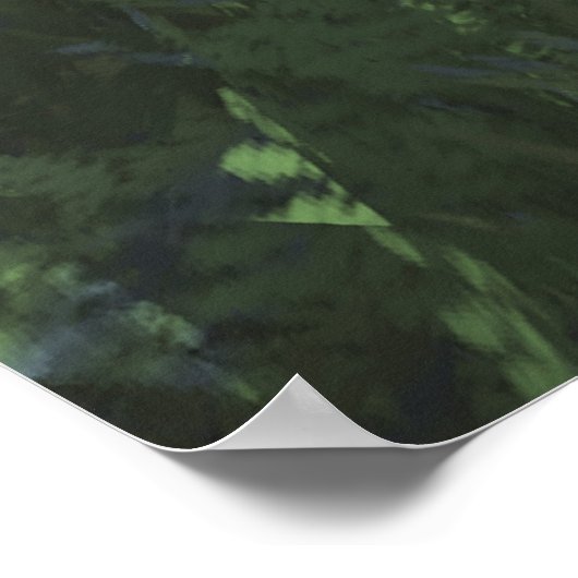 Jack-O-Lantern en Haunted House Halloween Poster (Hoek)