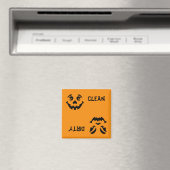 Jack-o-Lantern Face au lave-vaisselle Magnet (In Situ (Lave-vaisselle))