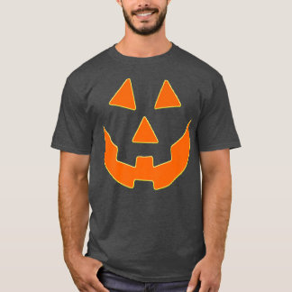 Jack O' Lantern Face Giant Halloween Pumpkin T-shirt