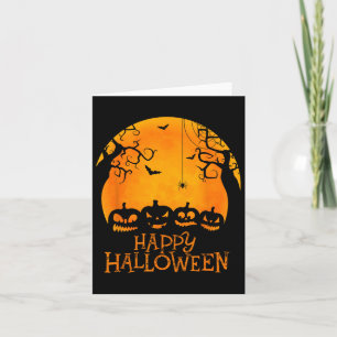 Jack O Lantern Face Happy Halloween Pumpkins Manne Kaart