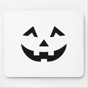 Jack O Lantern Face Pumpkin Eyelashes Hallowen Cos Muismat