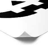 Jack O Lantern Face Pumpkin Eyelashes Hallowen Cos Poster (Hoek)