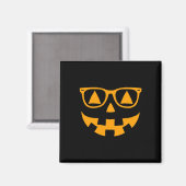 Jack O Lantern Face Sunbribribril Halloween P Magneet (Voorkant / Achterkant)