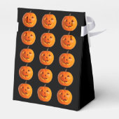 Jack-O-Lantern Favor Box Bedankdoosjes (Achterkant)