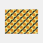 Jack o' Lantern Fleece Blanket (Voorkant (Horizontaal))
