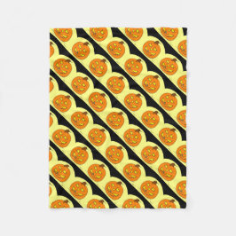 Jack o' Lantern Fleece Blanket