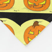 Jack o' Lantern Fleece Blanket Deken (Hoek)
