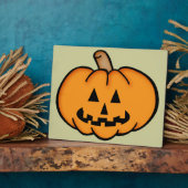 Jack O Lantern Fotoplaat (Zijkant)