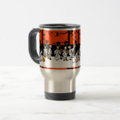 Jack O' Lantern Ghosts  Pattern Reisbeker (Voorkant links)