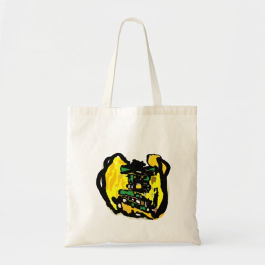 Jack o' lantern Grappig Tote Bag (Voorkant)