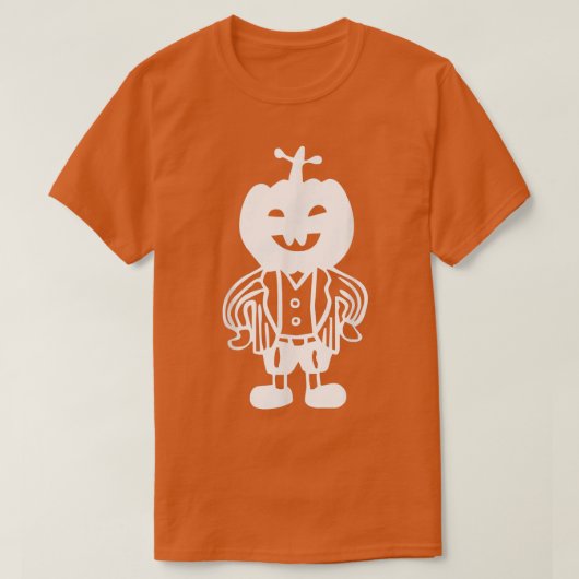 Jack O Lantern Guy T-shirt (Design voorkant)