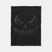 Jack O Lantern Halloween Costume – Soky Y Pumpkin Fleece Deken (Voorkant)