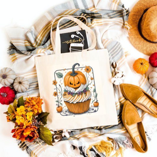 Jack O Lantern Halloween Dessert Tote Bag