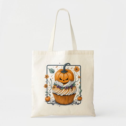 Jack O Lantern Halloween Dessert Tote Bag (Voorkant)