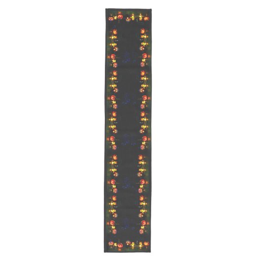 Jack O Lantern Halloween Medium Table Runner Medium Tafelloper (Voorkant)