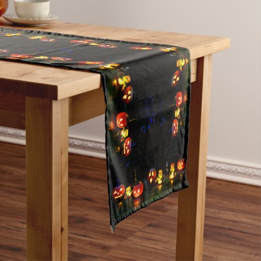Jack O Lantern Halloween Medium Table Runner Tafelloper (Voorbeeld)