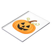 Jack-o’-Lantern Halloween Notitieboek (Linkerzijde)